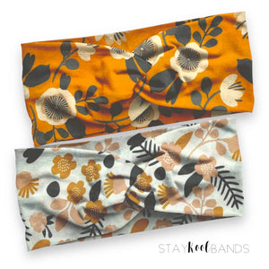 Retro Spring Floral Headbands | Wholesale