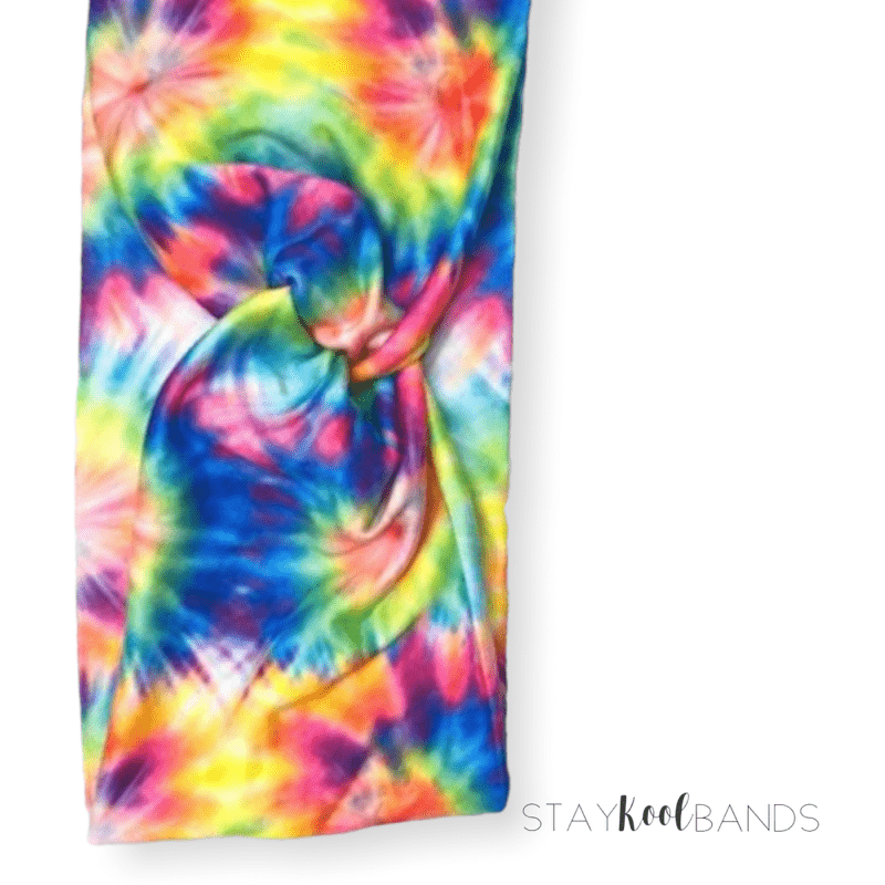 Tie Dye | Rainbow Bright Swirl Headband