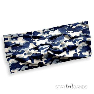 Camouflage | Blue Headband