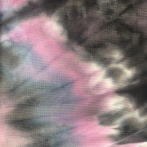 closeup of waffle fabric